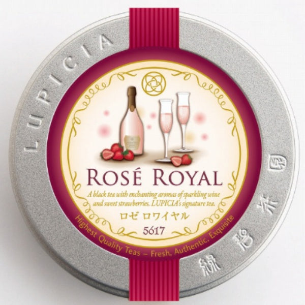 ルピシア ロゼ ロワイヤル 50g イラスト入ラベル缶入