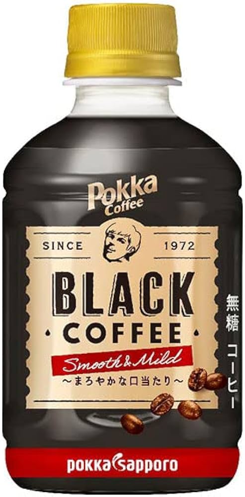 ポッカコーヒー ブラックスムース&マイルド(270ml)