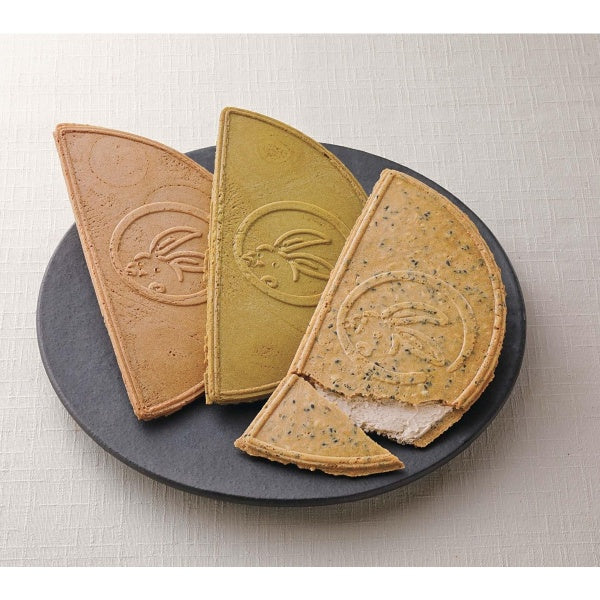 鎌倉半月 三色詰合せ(ごま半月入) 10枚入