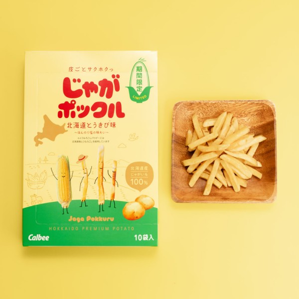 Callbee カルビーじゃがポックル 北海道とうきび味 10袋入
