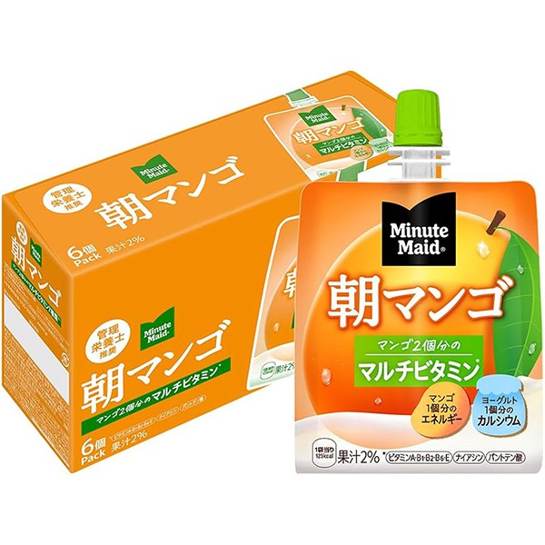 コカ・コーラ ミニッツメイド 朝マンゴ 180g