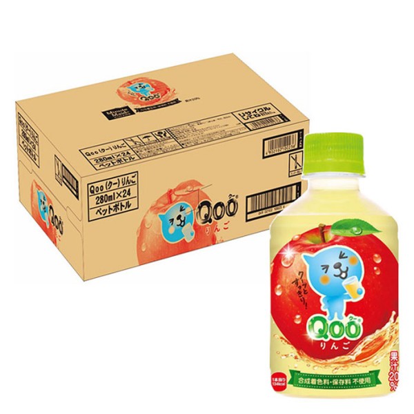 コカ・コーラ ミニッツメイド Qooりんご 缶入160ML PET280ML PET425ML