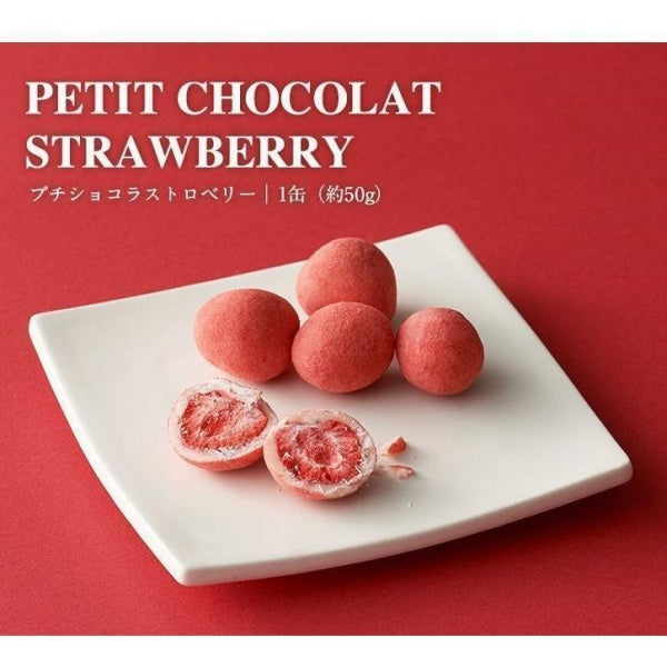 Letao ルタオ プチショコラ ストロベリー缶入り50g