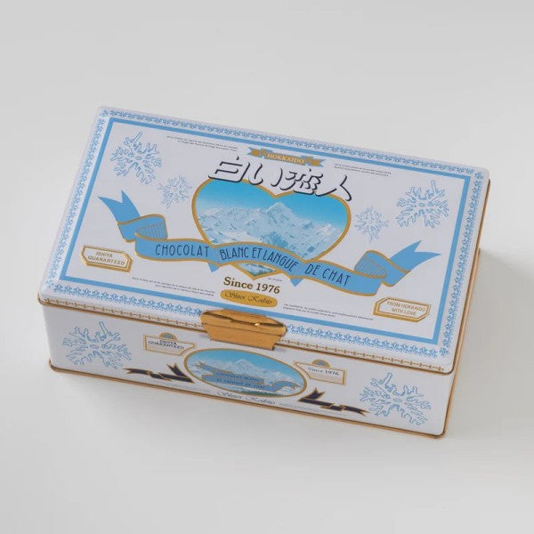 石屋製菓 白い恋人(ホワイト&ブラック)54枚缶入