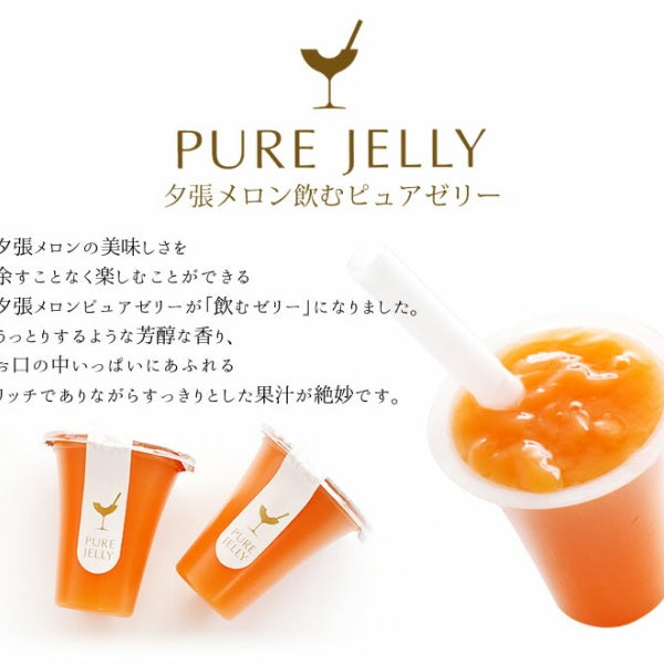 ホリ 夕張メロン 飲むピュアゼリーバラ