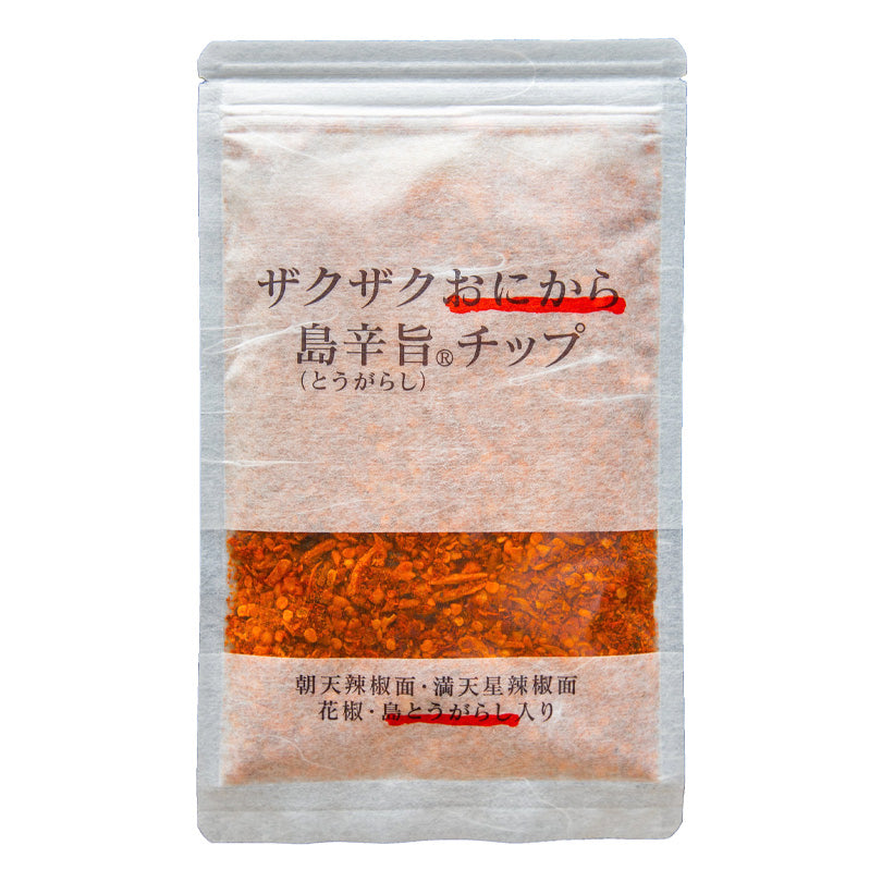 ザクザクおにから島辛旨チップ
