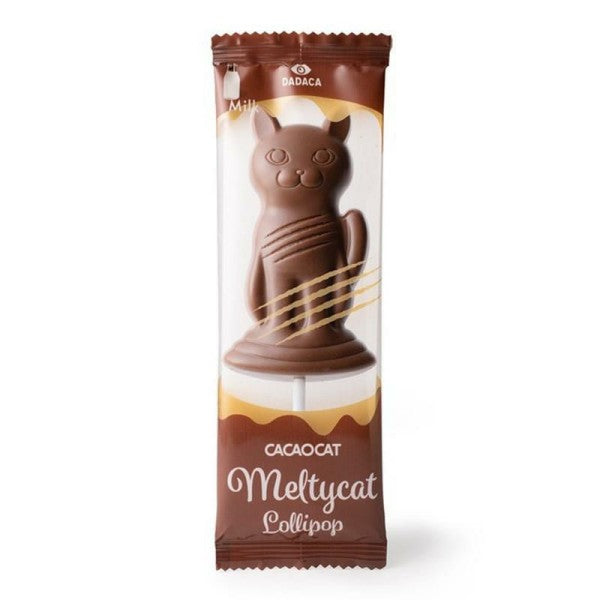 CACAOCAT メルティキャット ロリポップ   ミルク  ホワイト  1個