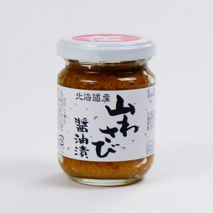 Mountain wasabi pickled in soy sauce 90g