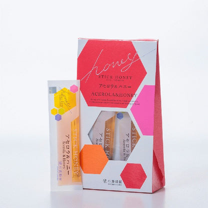 杉養蜂園 果汁入りはちみつ スティックタイプ 箱入り