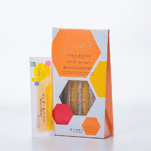 杉養蜂園 果汁入りはちみつ スティックタイプ 箱入り
