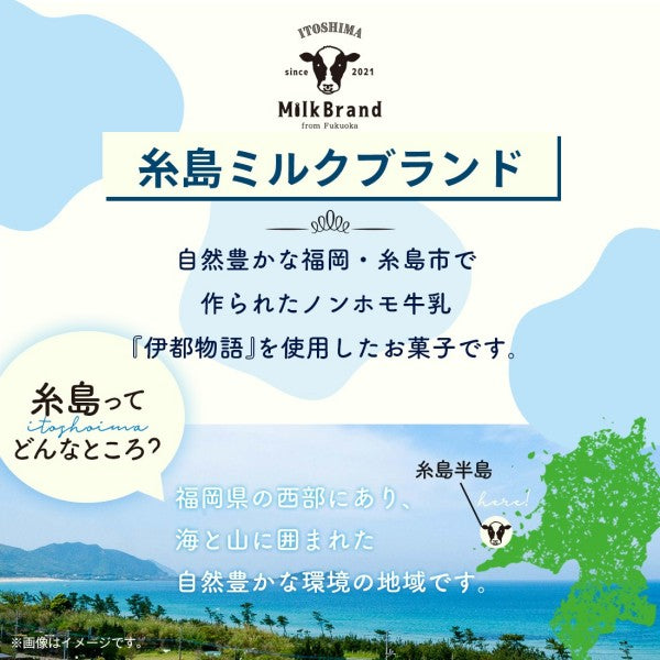 博多風美庵  糸島ミルクブランド ラングドシャ