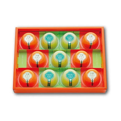 北辰フーズ   夕張メロンゼリー＆クラウンメロンゼリー食べ比べセット 11個