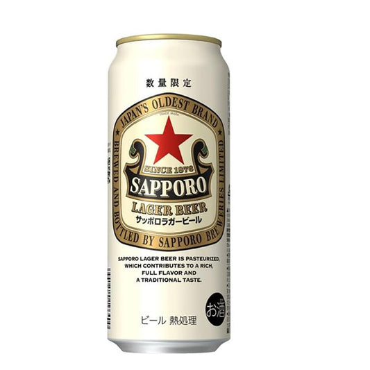 サッポロ ラガービール 6缶パック 500ml