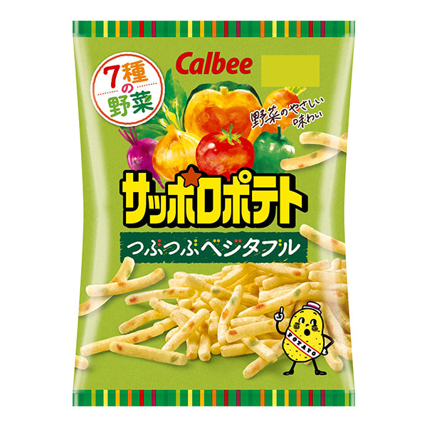 Callbee カルビー   サッポロポテトつぶつぶベジタブル72g
