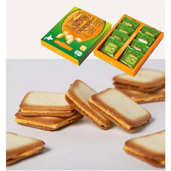 北見鈴木製菓 北海道夕張メロンラングドシャ8枚入