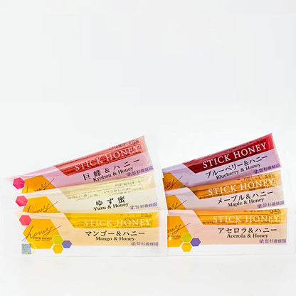 杉養蜂園 果汁入りはちみつ スティックタイプ 箱入り