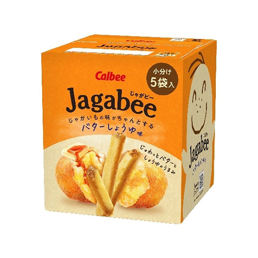 Callbee カルビー  Jagabee（じゃがビー) バターしょうゆ味  75g(15g*5袋)