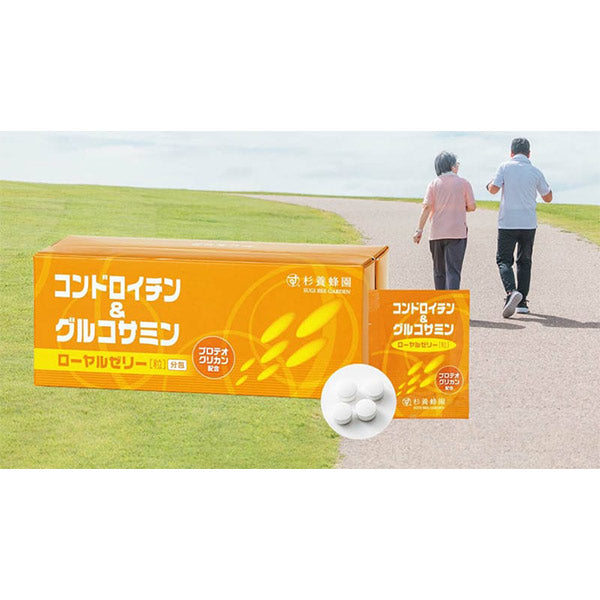 杉養蜂園コンドロイチン&グルコサミン・ローヤルゼリー (31袋/124粒)