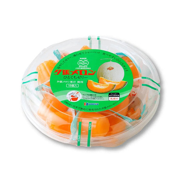 北辰フーズ  夕張メロンひとくちゼリー　18個入り