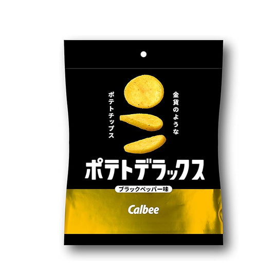 Callbee カルビー ポテトデラックス ブラックペッパー味 50g