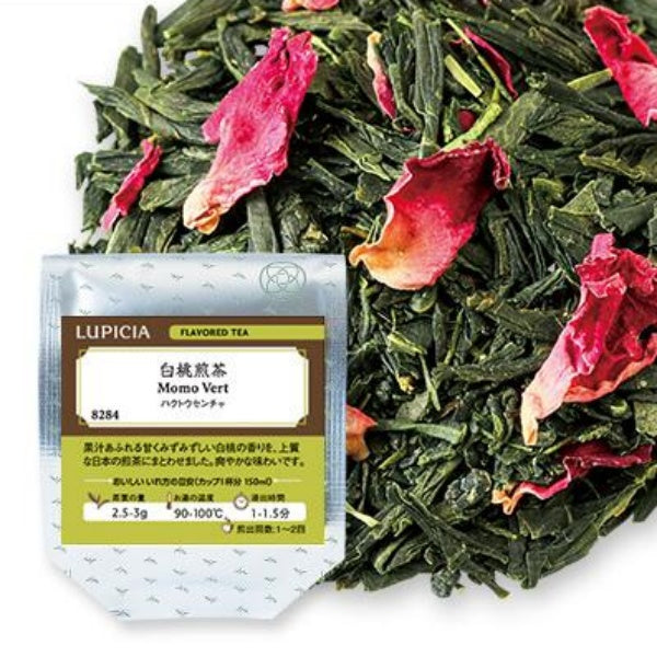 ルピシア 白桃煎茶 袋入（50g）-8284