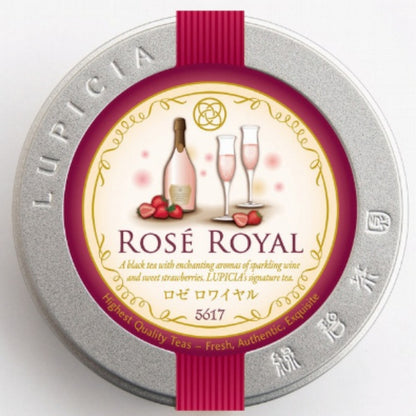 ルピシア ロゼ ロワイヤル 50g イラスト入ラベル缶入
