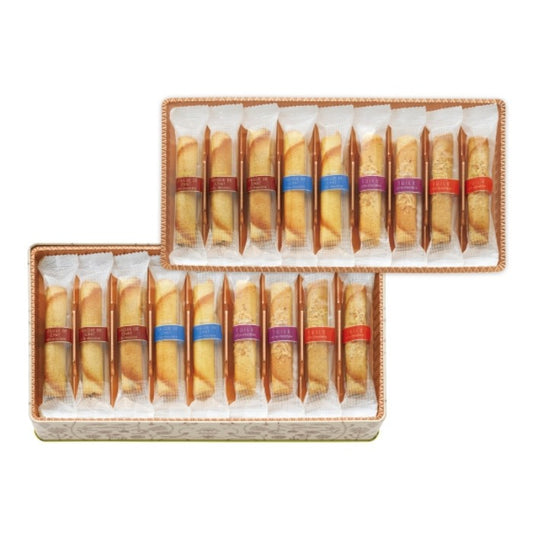 Goncharoff  コルベイユ（18本）焼き菓子　［ゴンチャロフ］ ロールクッキー