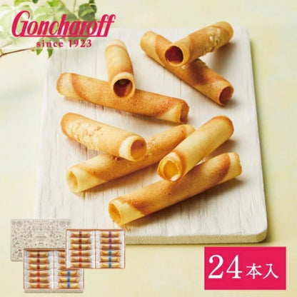 Goncharoff  コルベイユ（24本）焼き菓子［ゴンチャロフ］ 　ロールクッキー