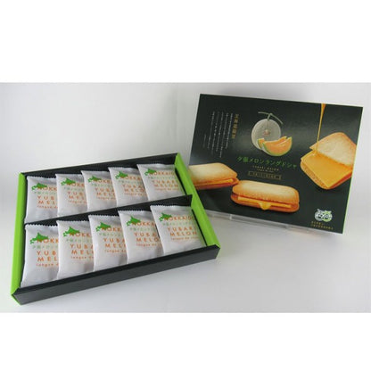 北見鈴木製菓 夕張メロンラングドシャ プレーン 10枚入り