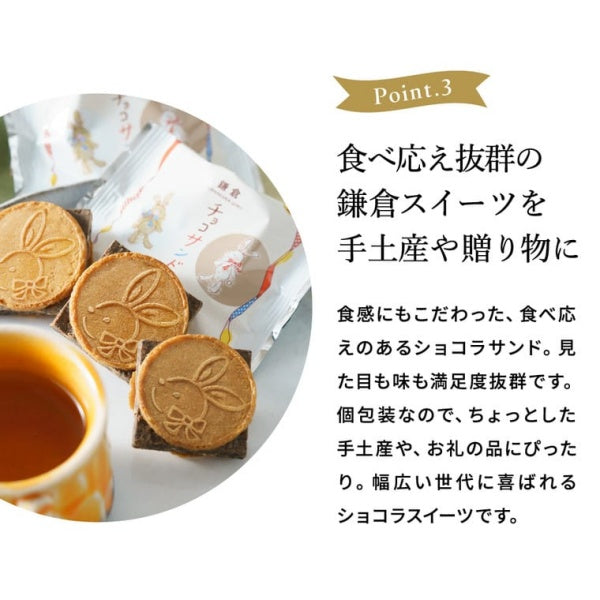 鎌倉チョコサンドだょ