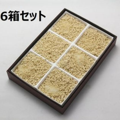 新杵堂 栗粉餅6個