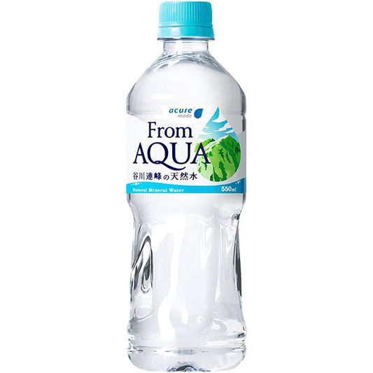 JRクロスステーション   アキュアメイド From AQUA 谷川連峰の天然水