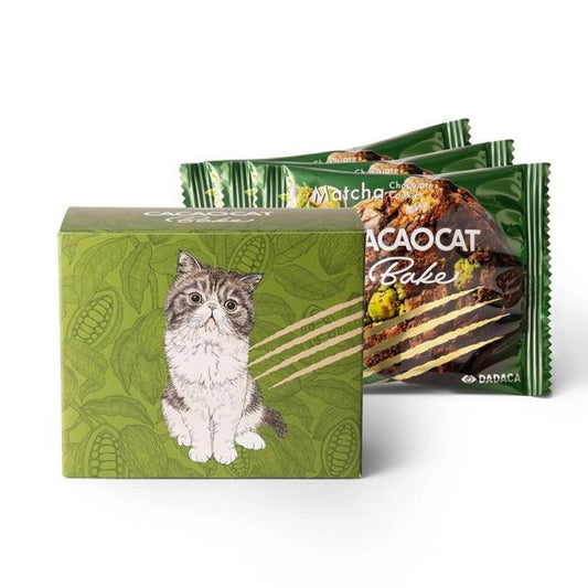 DADACA   CACAOCAT Bake 抹茶　3個入