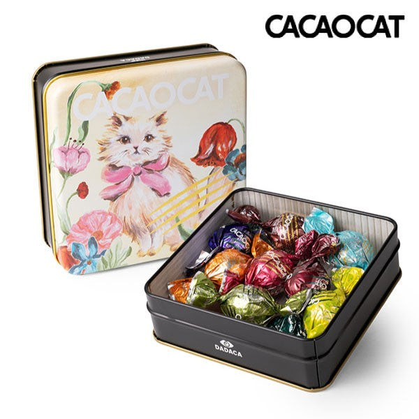 DADACA   CACAOCAT 缶ミックス 8 個入り FLOWER