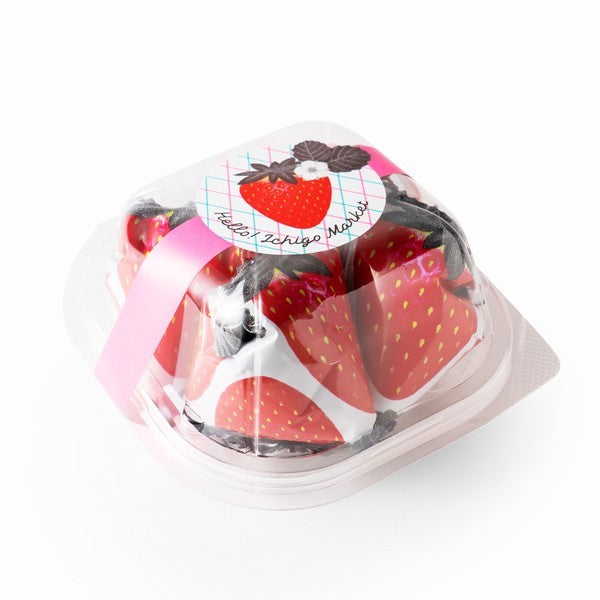 DADACA    CACAOCAT Hello! Ichigo Market しみこみホワイトショコラ 4 個入り