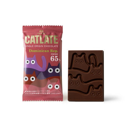 DADACA   CACAOCAT CATLATE ドミニカ共和国 CACAO65％ 3 枚入り