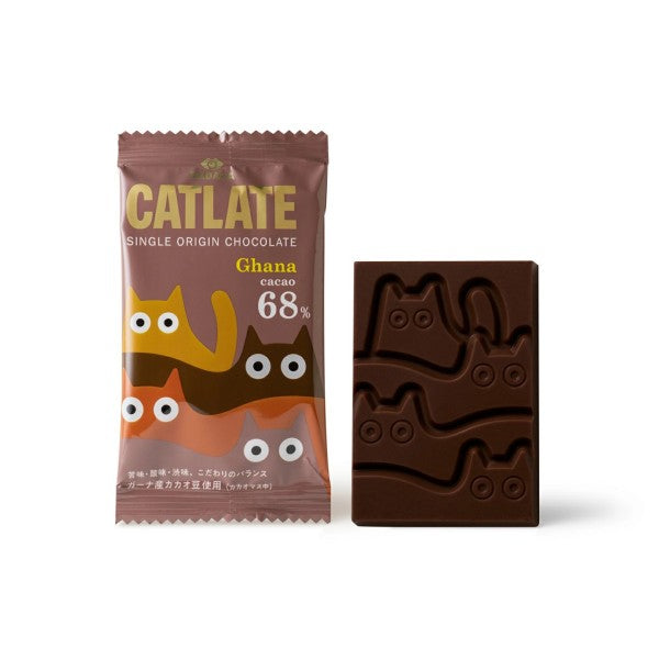 DADACA   CACAOCAT CATLATE ガーナ CACAO68％ 3 枚入り