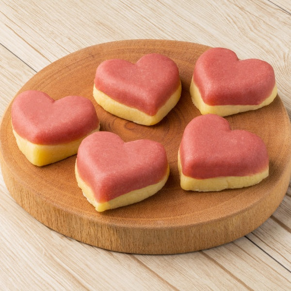 わらく堂 ストロベリーハート５個入