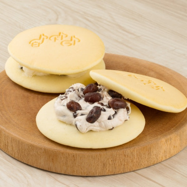 わらく堂 白どら小豆バター