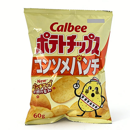 Callbee カルビー  ポテトチップス   コンソメパンチ  60g