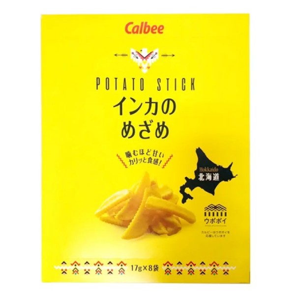 Callbee   カルビー　ポテトスティック インカのめざめ　17g×8袋入