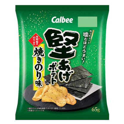 Callbee カルビー 堅あげポテト 焼きのり味 65g