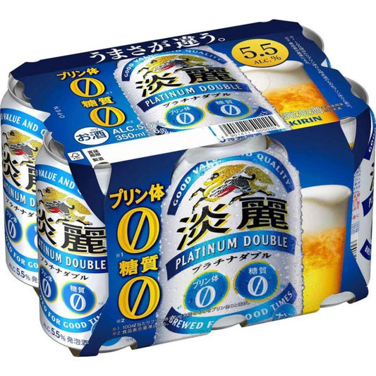 キリン 淡麗 プラチナダブル 350ml*6缶