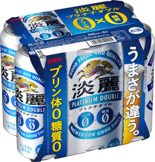 キリン 淡麗プラチナダブル 500ml*6缶