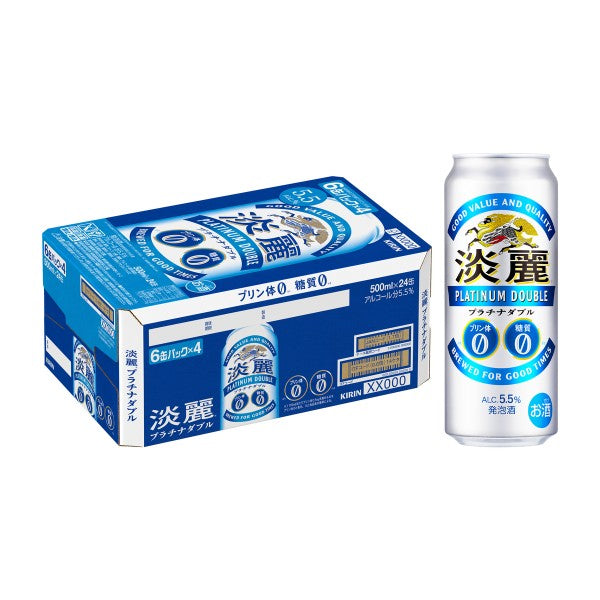 キリン 淡麗プラチナダブル 500ml*6缶