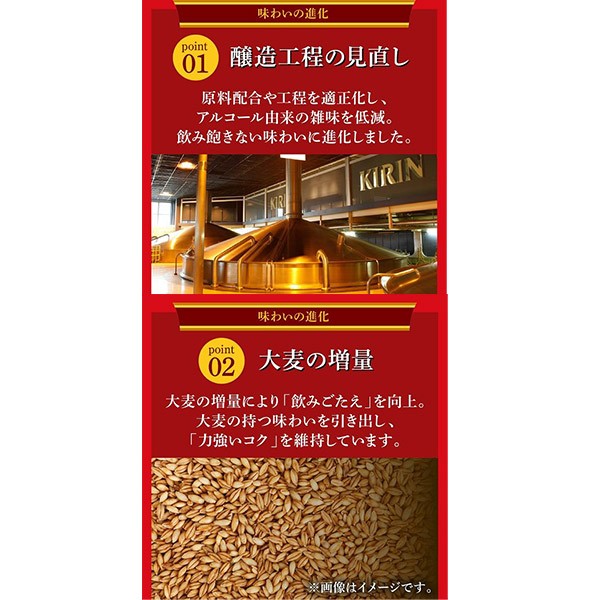 キリン 本麒麟 （ほんきりん） 500ml *6缶