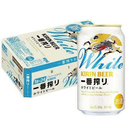 キリン一番搾りホワイトビール350ml 缶