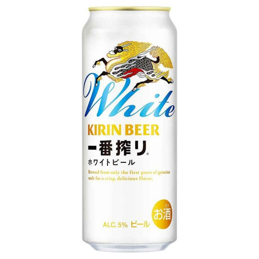 キリン一番搾りホワイトビール500ml 缶