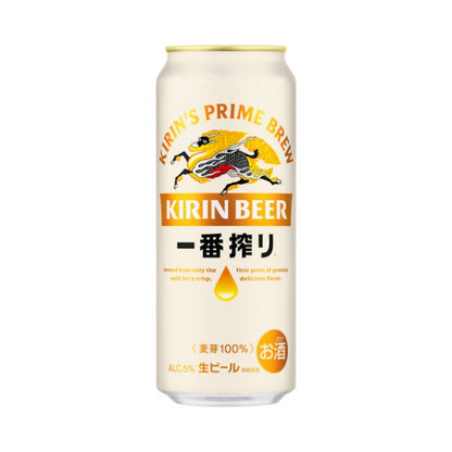 キリン一番搾り生ビール 500ml 缶