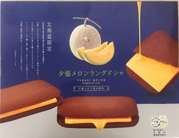 北見鈴木製菓夕張メロンラングドシャ ショコラ 10枚入り
